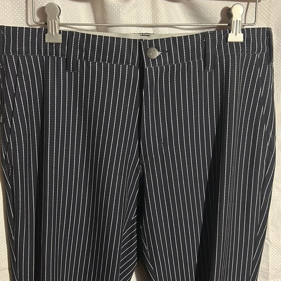NWOT adidas Golf Pants Striped 32x32 Polyester & Spandex Buisness Casual Dress - Picture 4 of 11